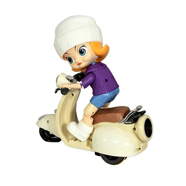 Tide Flow Motor Scooter Toy with Interactive Features