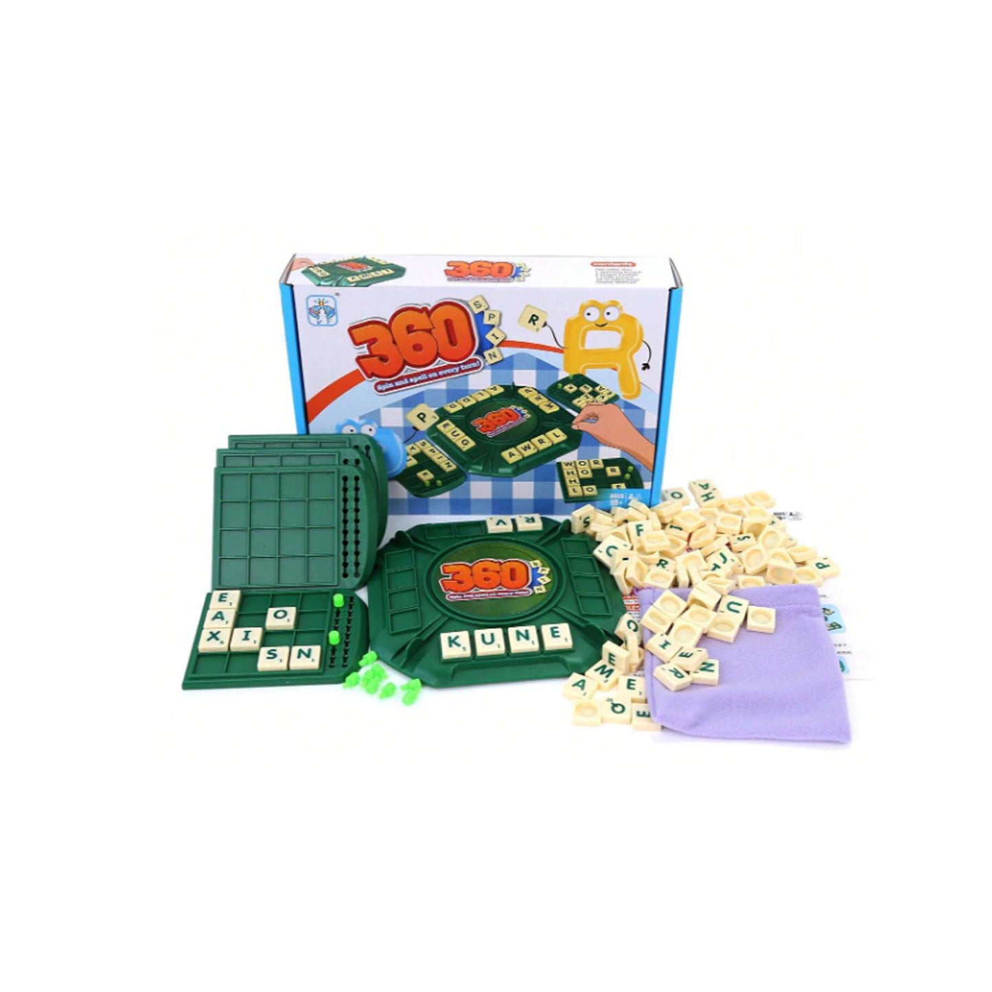 360 Spin & Spell Game