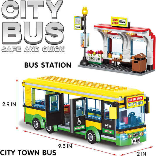 LEGO City Bus Chevy Express Building Kit 416 pcs