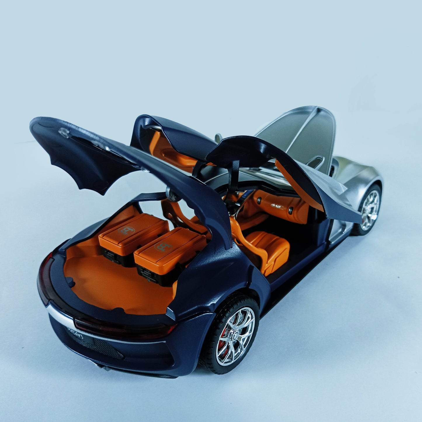 Buggati Replica Die-Cast Vehicle Model - Interactive Features with Sound and Light