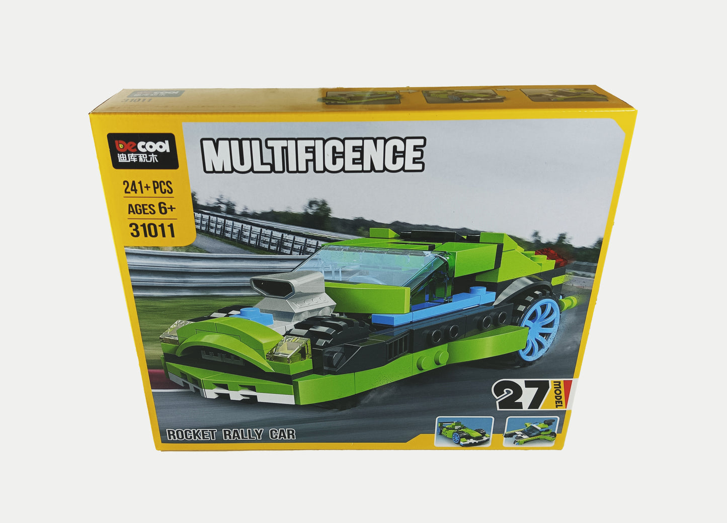 LEGO Multificence 241-Piece Rocket Rally Car Building Kit