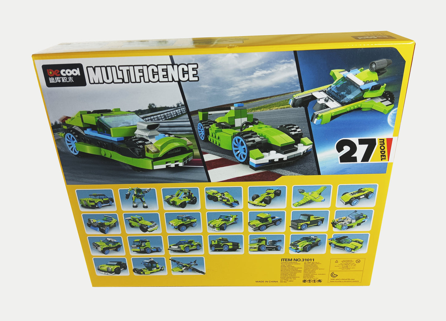 LEGO Multificence 241-Piece Rocket Rally Car Building Kit