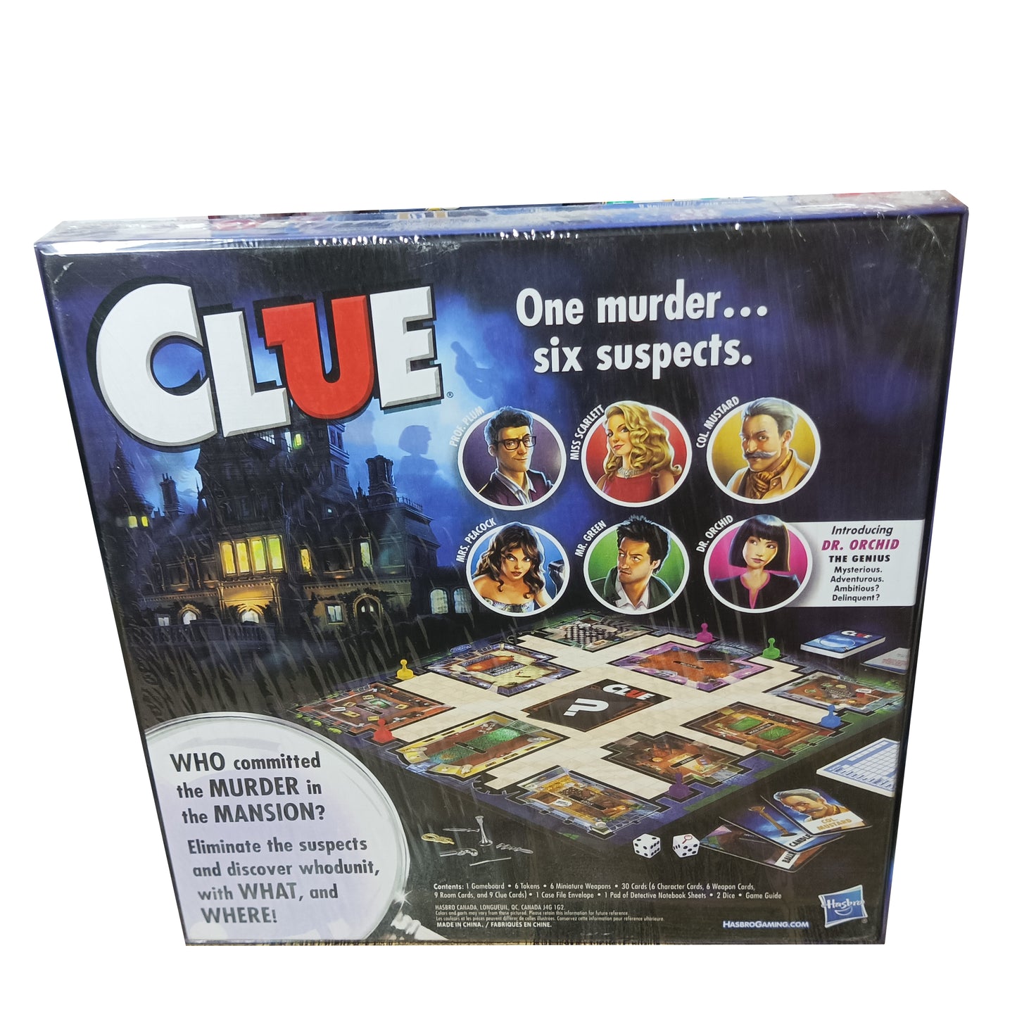 Clue Board Game β Classic Mystery Game by Hasbro