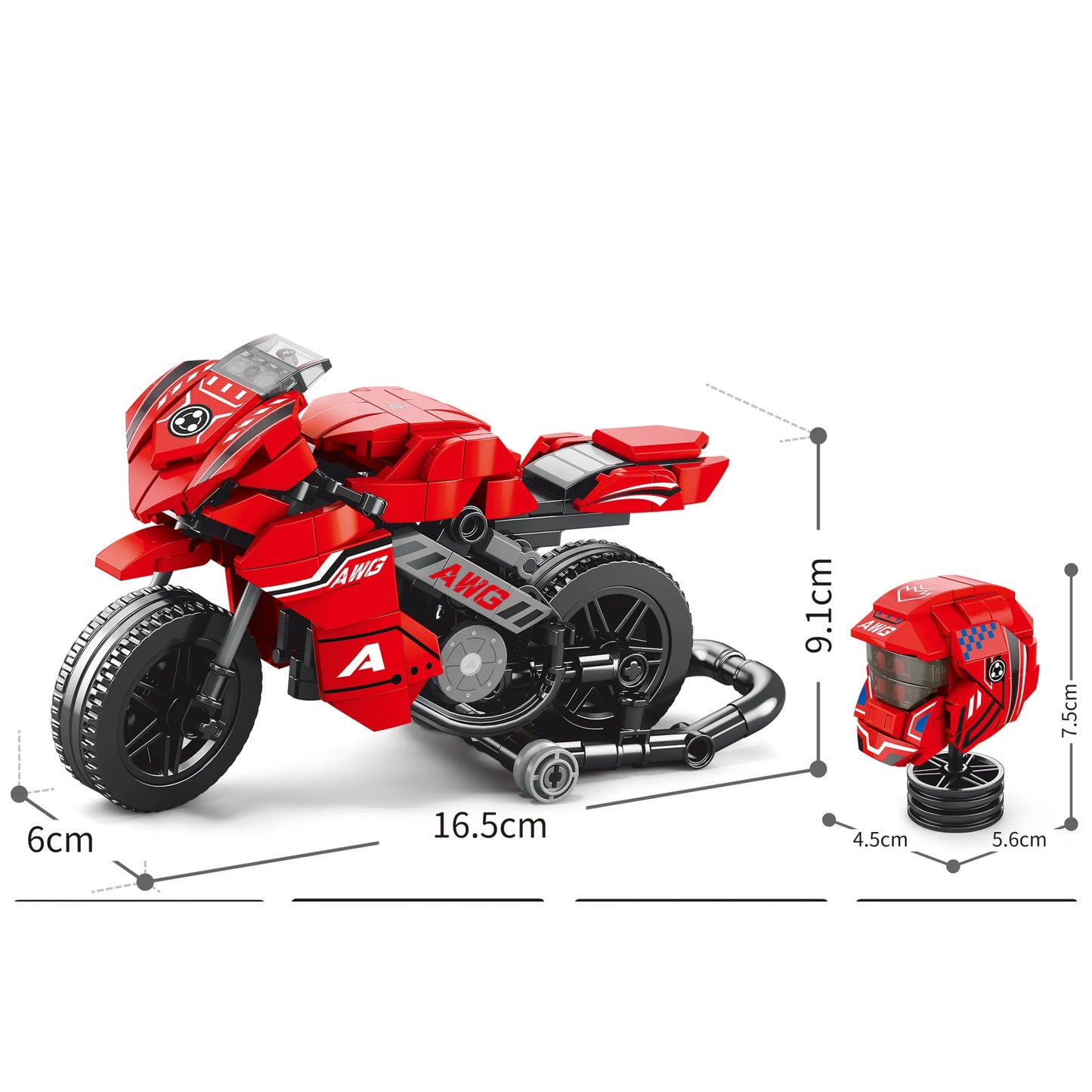 Lego Set Come Alive Motorcycle Series - Advanced Motorbike Building Set