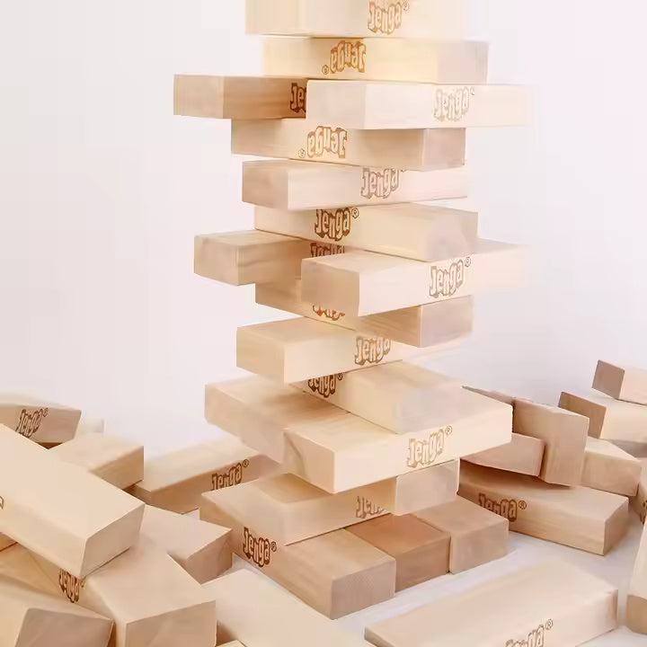 Jenga Classic - The Timeless Block Stacking Game