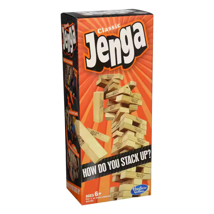 Jenga Classic - The Timeless Block Stacking Game