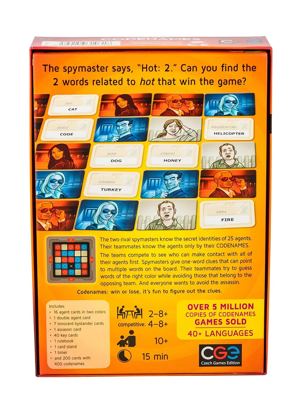 Codenames: The Team-Based Board Game