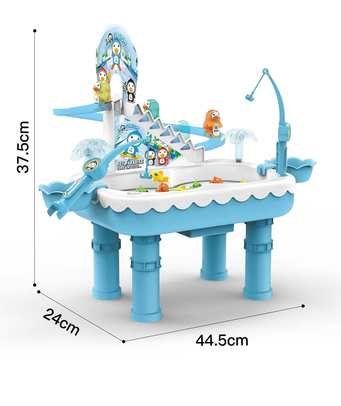 Ice Penguin Skiing and Fishing Adventure Set