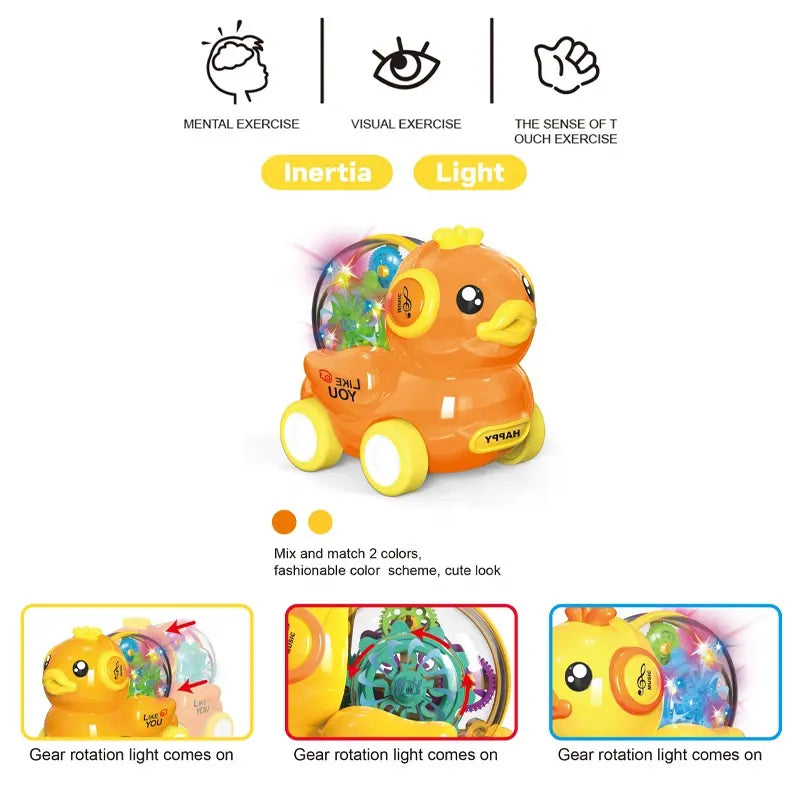 Gear Duck Friction Toy