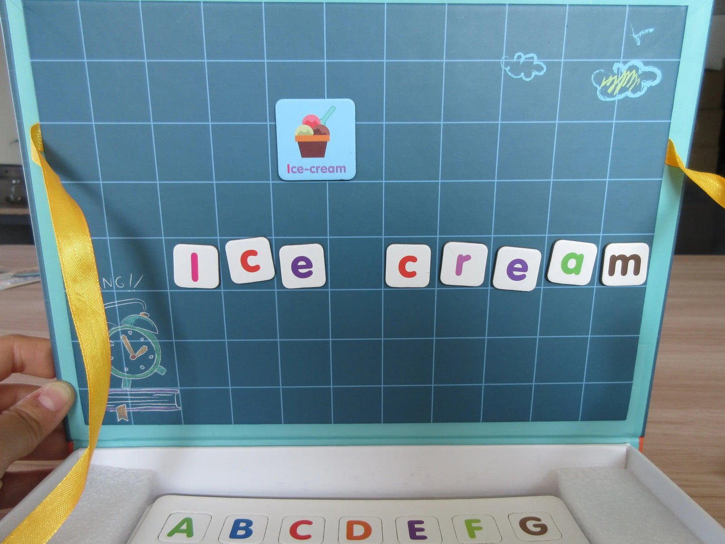 English Alphabet Magnetic Puzzle Book