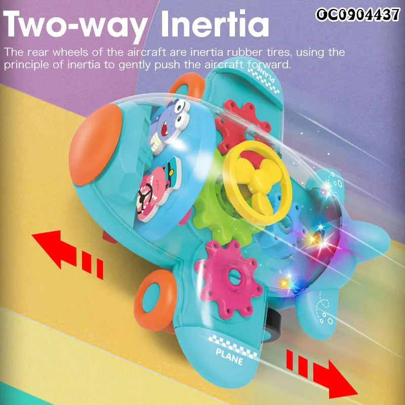 Gear Plane Toy