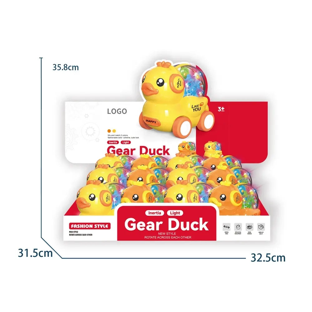 Gear Duck Friction Toy