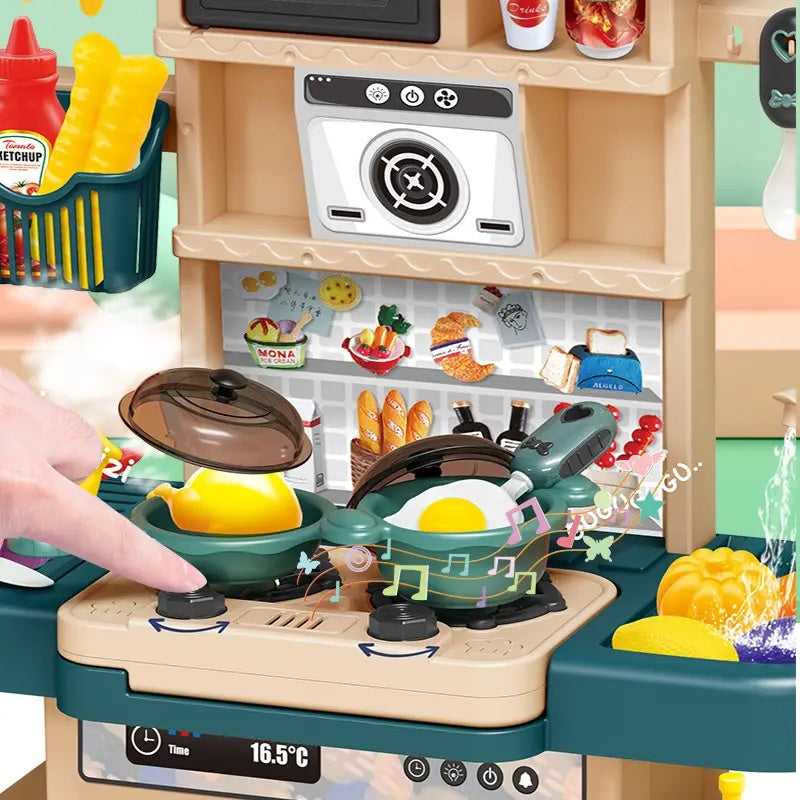 Baby Times Kitchen Chef: Deluxe Pretend Play Home Kitchen