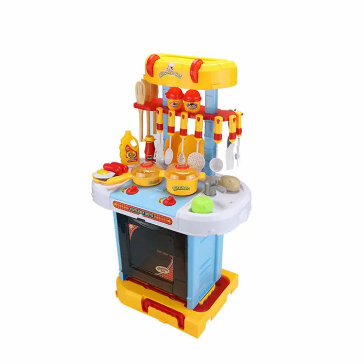 Deluxe 3-in-1 Kitchen Playset for Kids