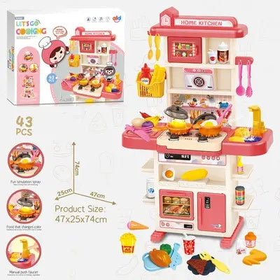 Baby Times Kitchen Chef: Deluxe Pretend Play Home Kitchen