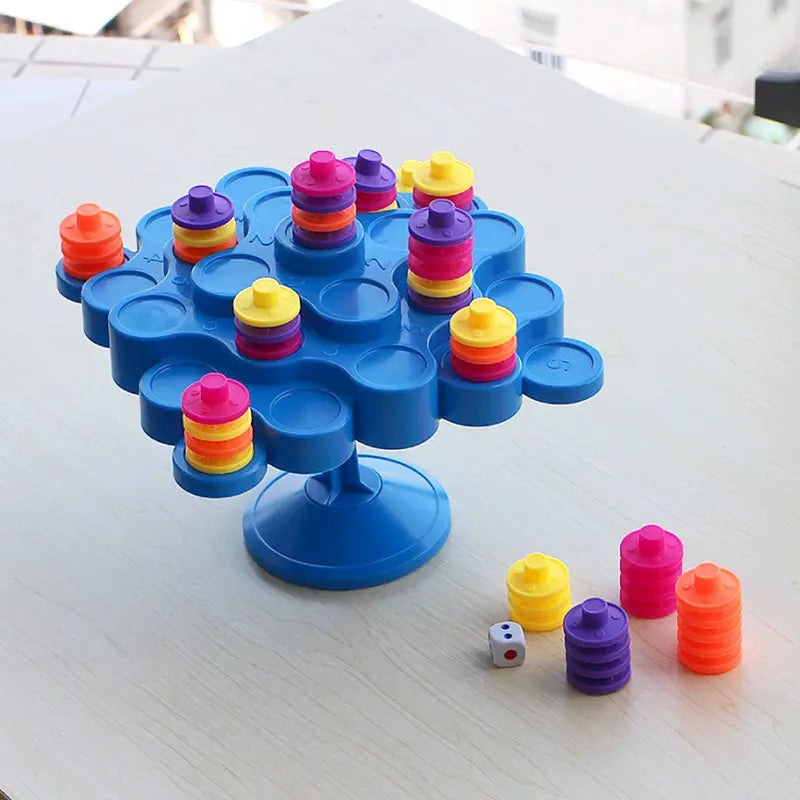 Topple The Balanced Stacking Game