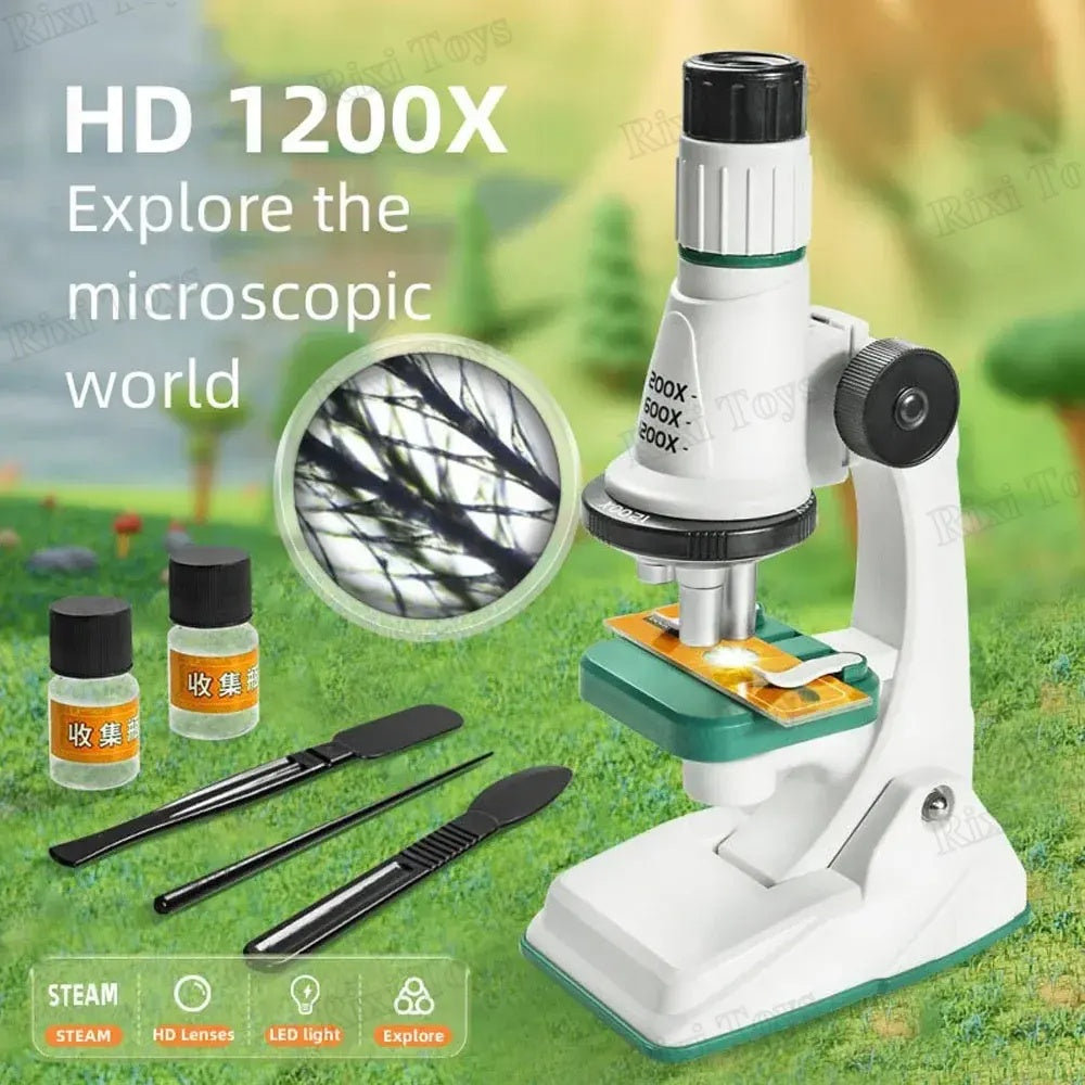 STEM Educational Microscope for Kids – Science Exploration Kit