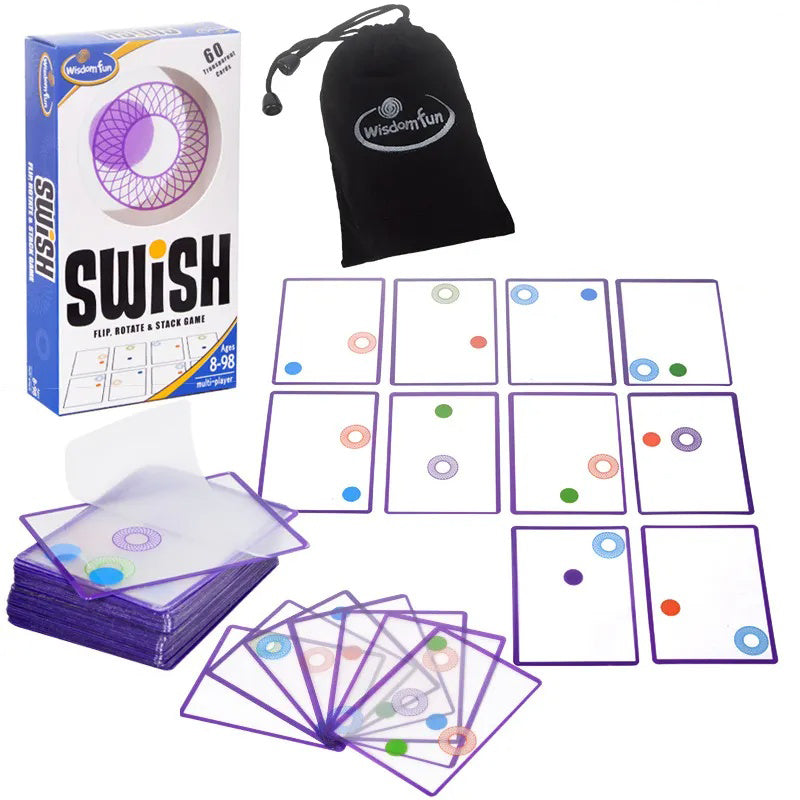 Swish – Transparent Card Stacking Game