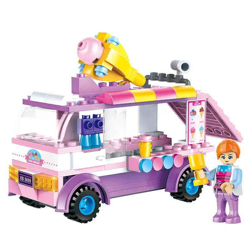 COGO Girls Series - Ultimate Town mini building blocks Playset
