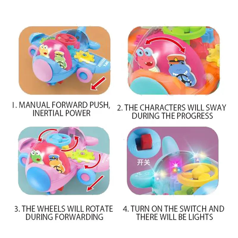 Gear Plane Toy