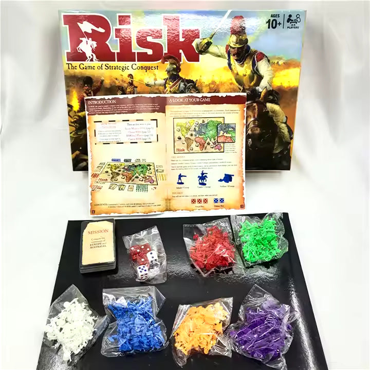Risk: The Game of Strategic Conquest, engaging board game