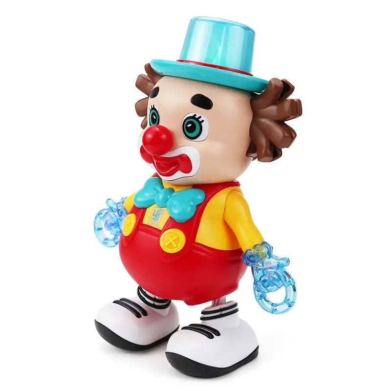 Interactive Dance Clown Toy with LED Lights and Music - Ages 3+