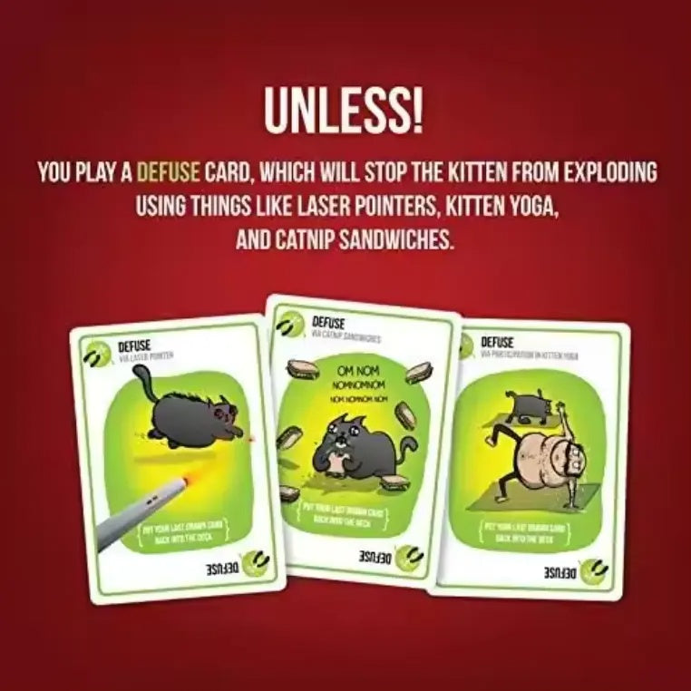 Exploding Kittens - Original Edition Card Game