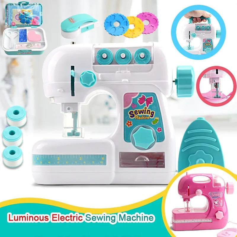 Sewing Machine Set for kids real working functions