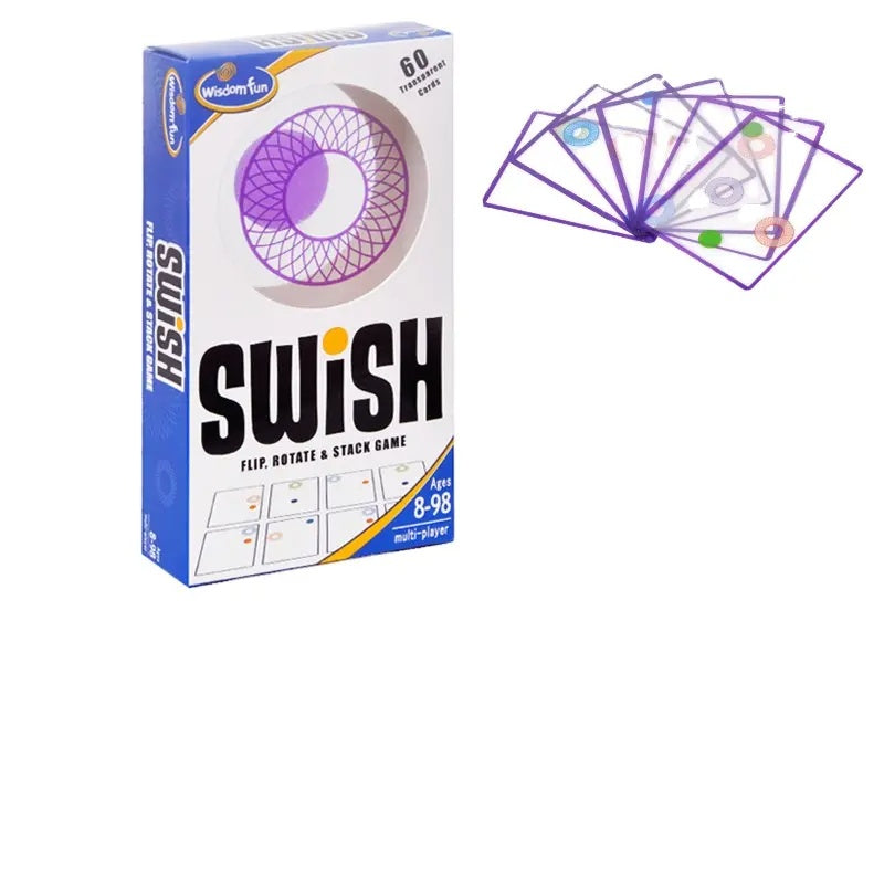 Swish – Transparent Card Stacking Game