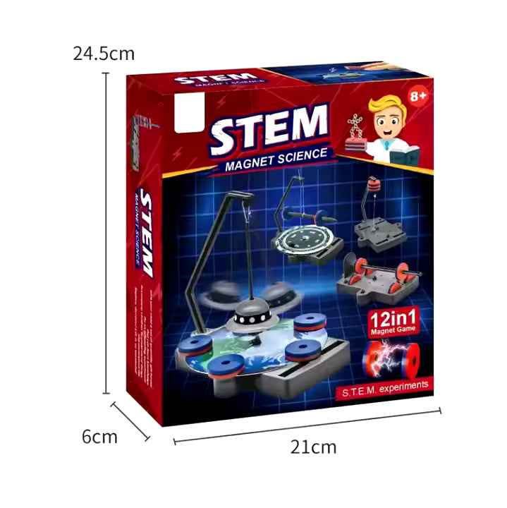 12 in 1 Stem Magnet Science Kit for kids