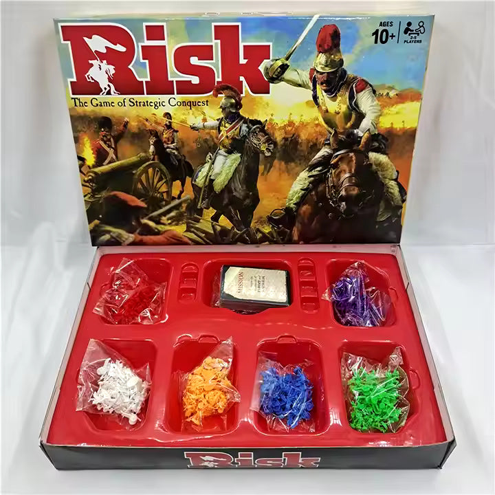 Risk: The Game of Strategic Conquest, engaging board game