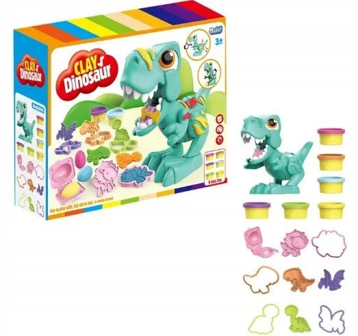 Clay Dinosaur Creative Playset