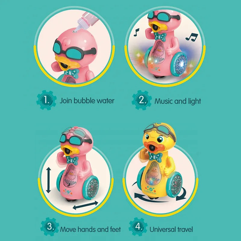 Playful Bubble Duck – Music & Light toy for Kids