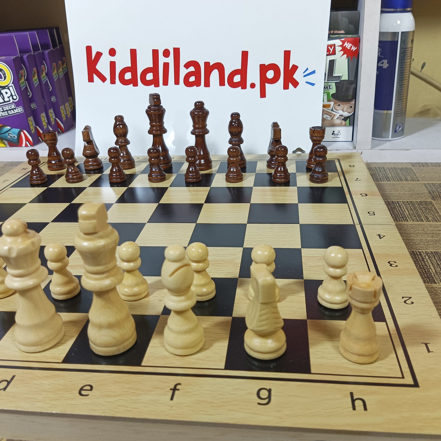 Premium 15.35” Magnetic Wooden Chess Set – Folding & High-Quality Design
