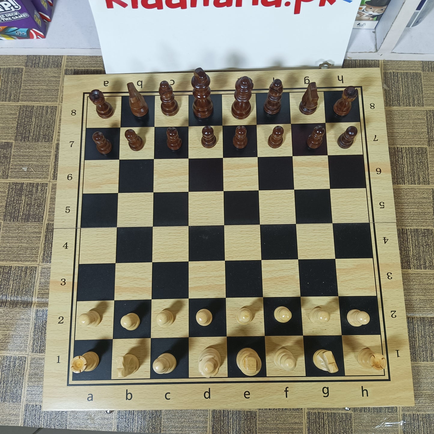 Premium 15.35” Magnetic Wooden Chess Set – Folding & High-Quality Design