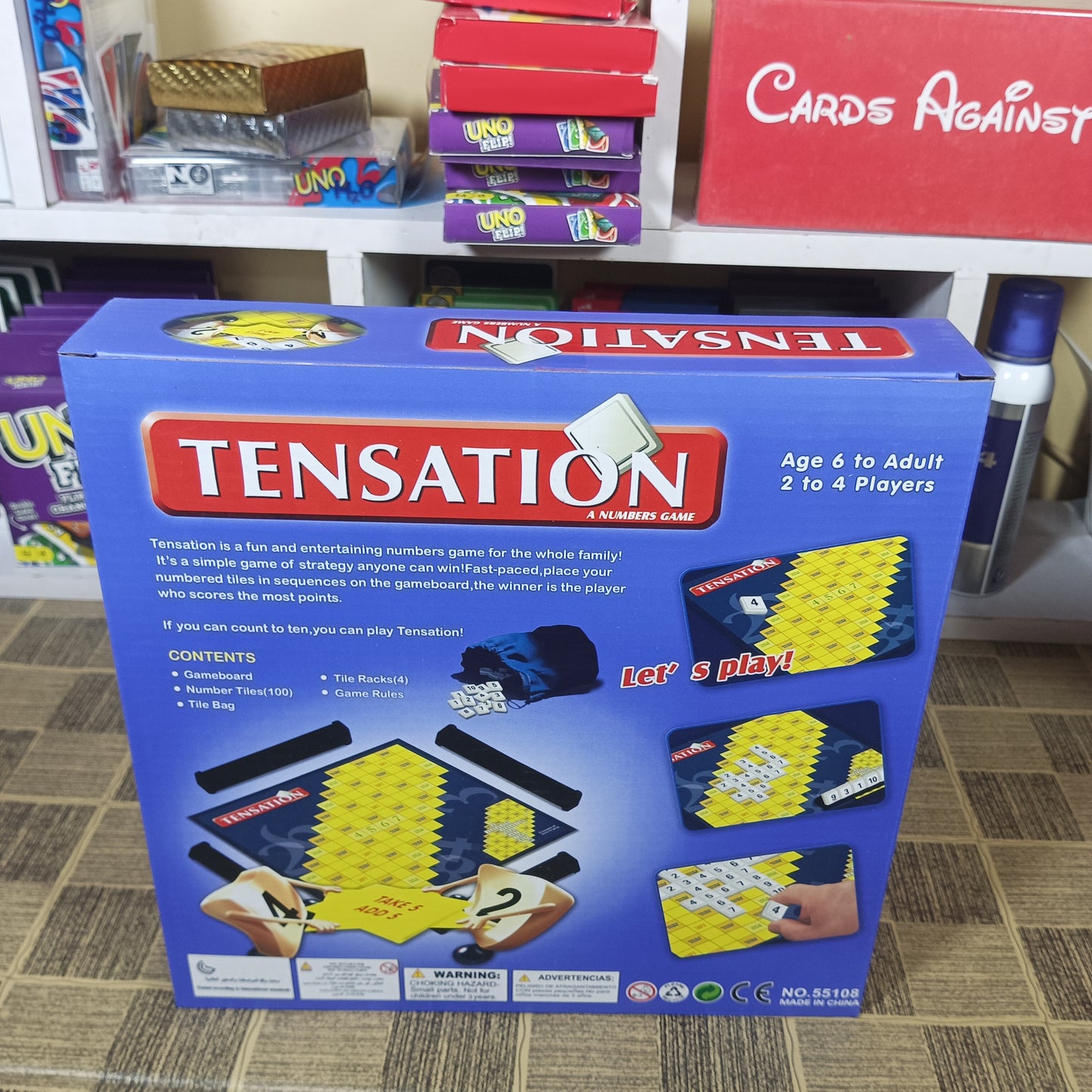 Tensation - A Fun & Strategic Numbers Game for the Whole Family