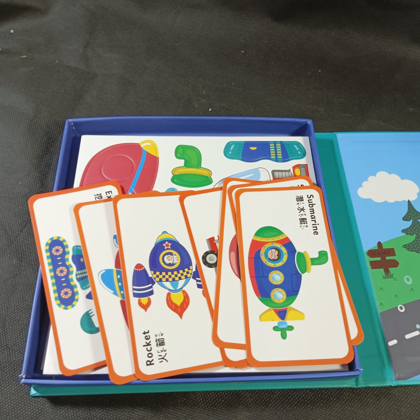 Traffic Magnet Puzzle Game – Build & Learn (3+ Years)