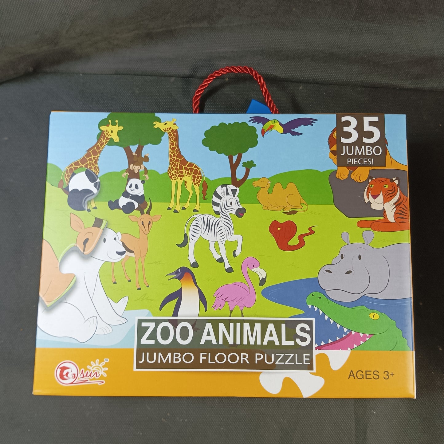 Jumbo Floor Puzzle – 35-Piece Educational Puzzle for Kids | Multiple Themes (Age 3+)