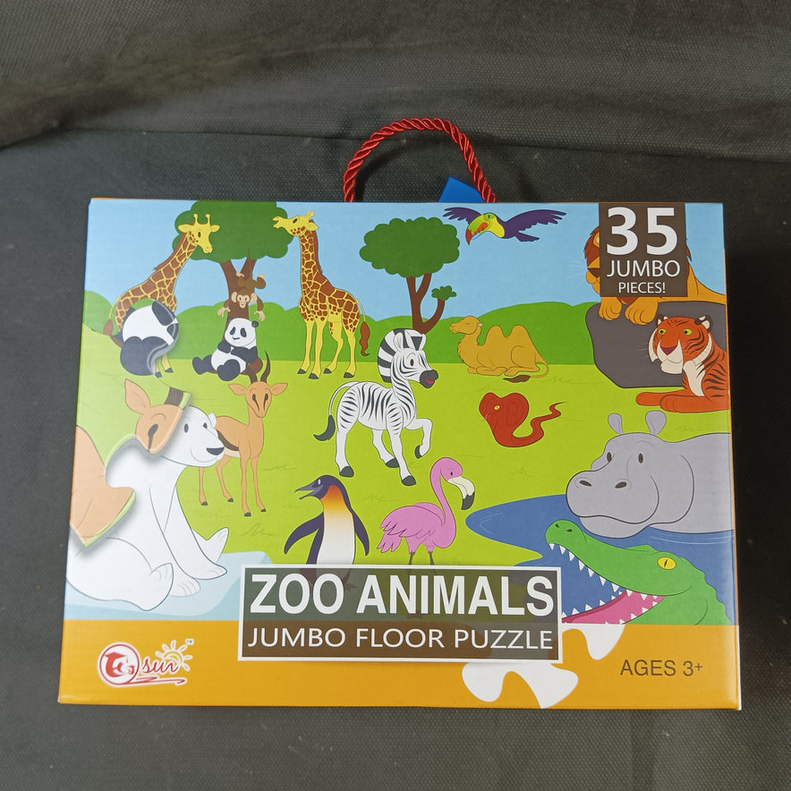 Jumbo Floor Puzzle – 35-Piece Educational Puzzle for Kids | Multiple Themes (Age 3+)