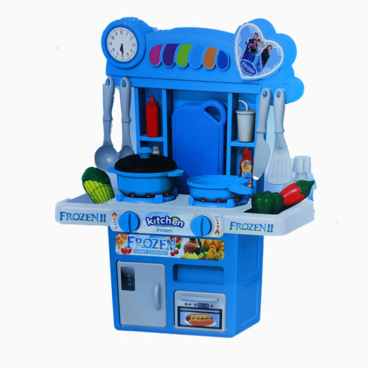 Frozen II Deluxe Toy Kitchen Set: Interactive Playset for Creative Kids