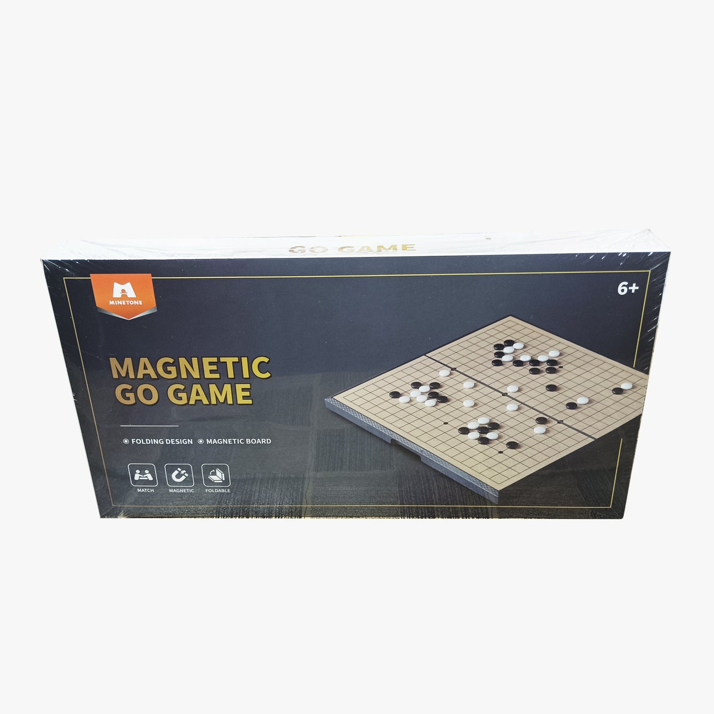Magnetic Go Game – Classic Strategy Board Game with Folding Design