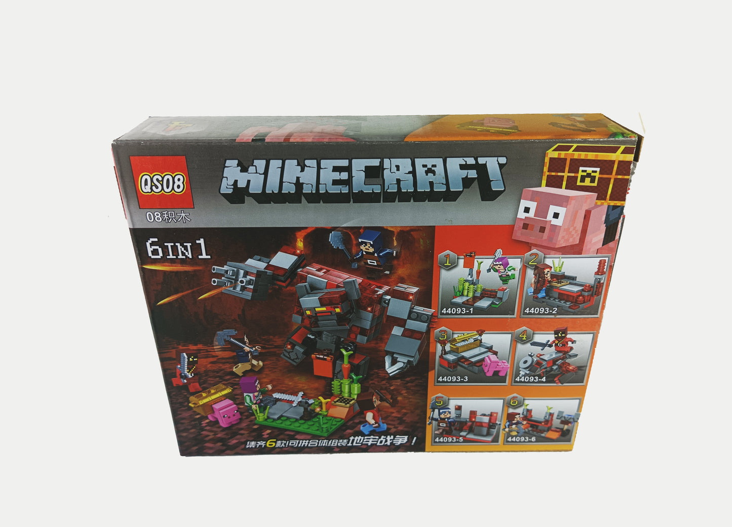 Minecraft Adventure Building Block Set - 6-in-1 Multi-Model Kit