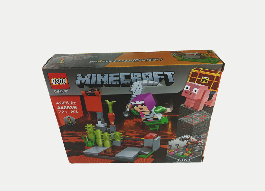 Minecraft Adventure Building Block Set - 6-in-1 Multi-Model Kit