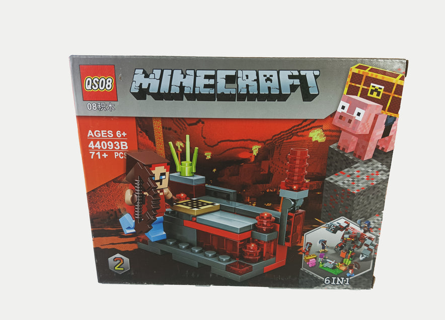 Minecraft Adventure Building Block Set - 6-in-1 Multi-Model Kit