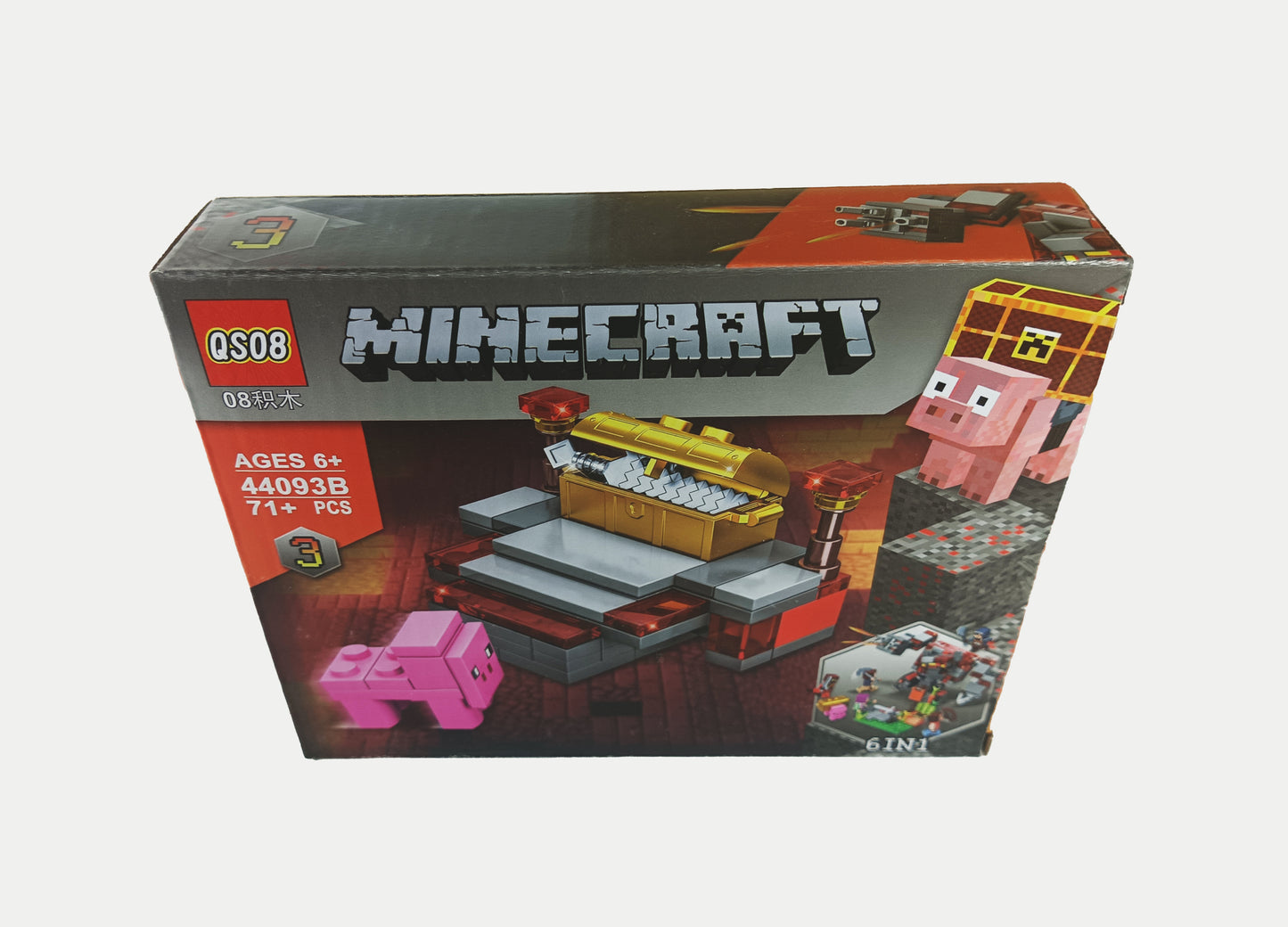 Minecraft Adventure Building Block Set - 6-in-1 Multi-Model Kit