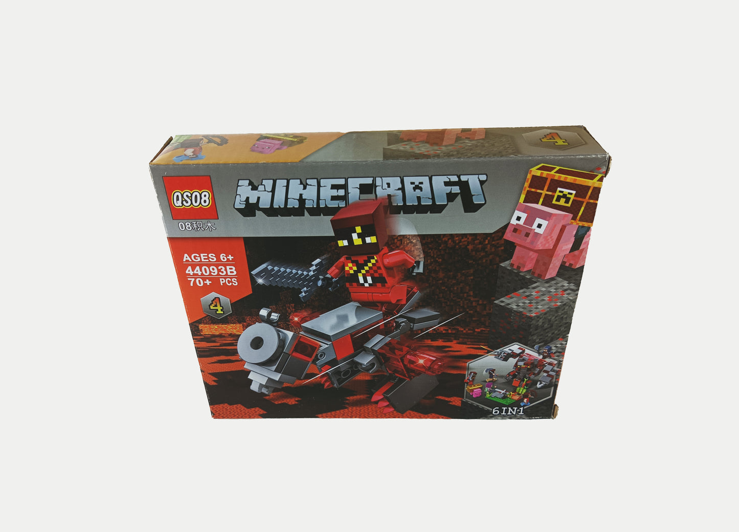 Minecraft Adventure Building Block Set - 6-in-1 Multi-Model Kit