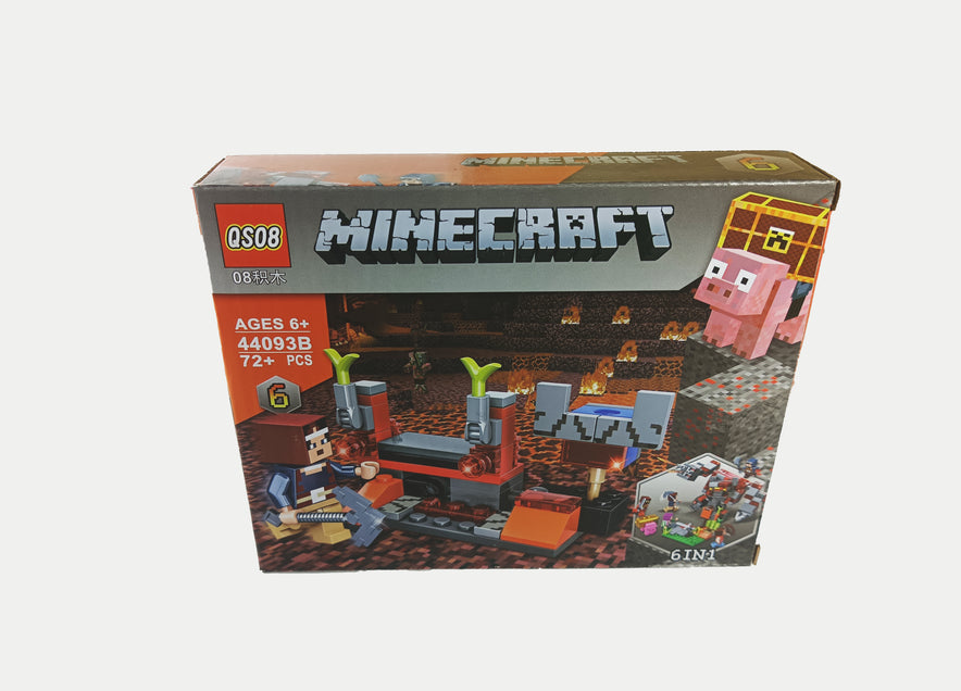 Minecraft Adventure Building Block Set - 6-in-1 Multi-Model Kit