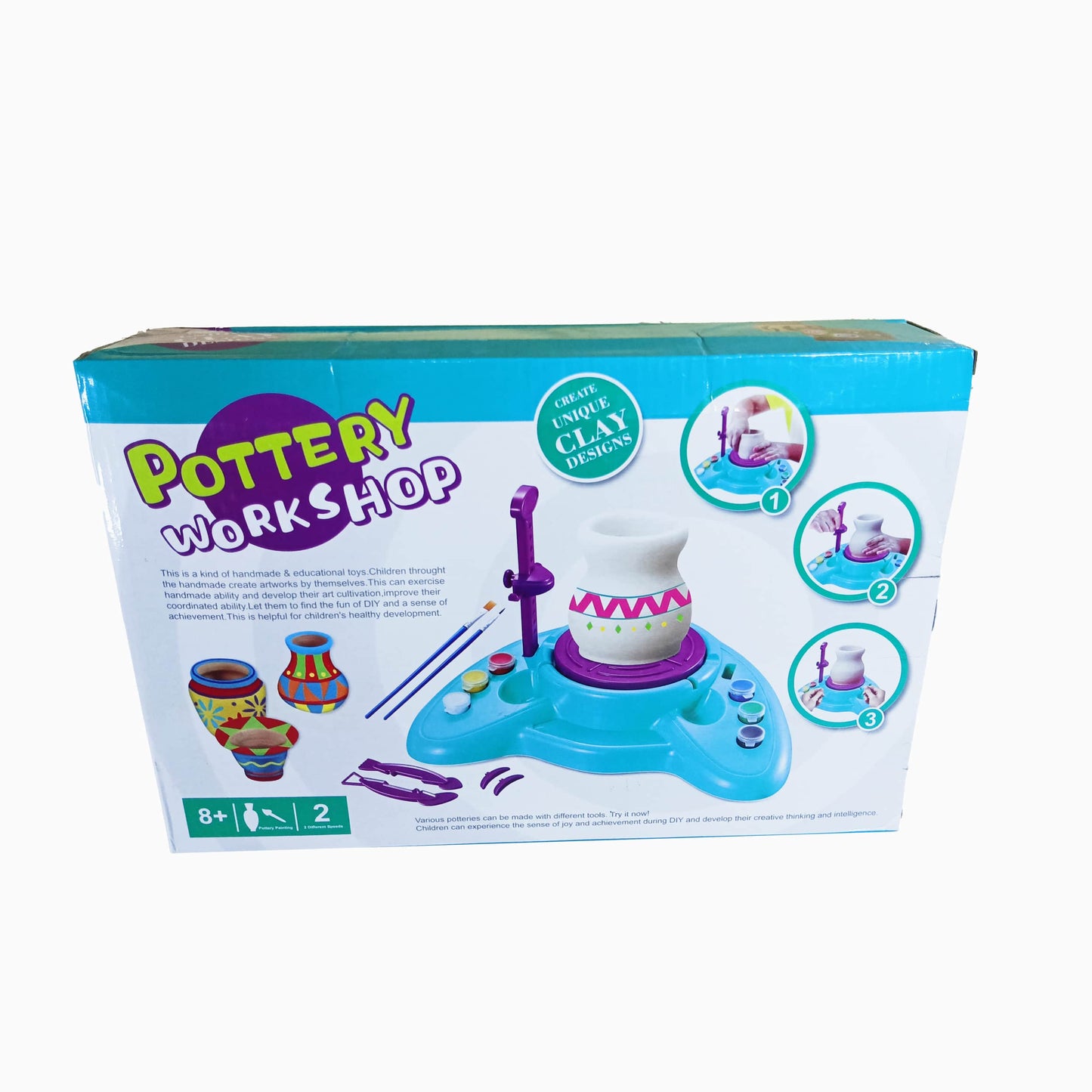 Creative Clay Craft – Pottery Wheel Kit