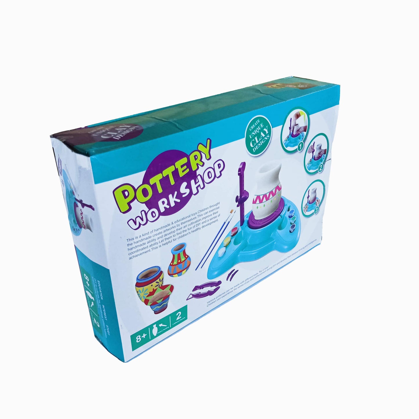 Creative Clay Craft – Pottery Wheel Kit
