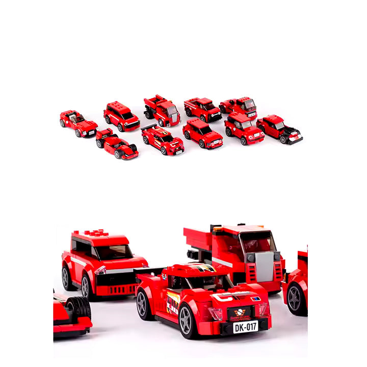 LEGO Multificence 10-in-1 Race Track car blocks Set